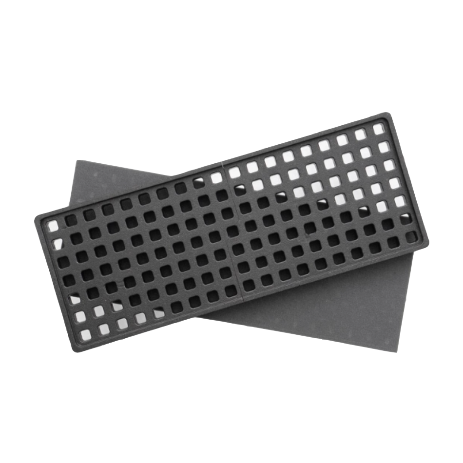 HCC Tactical DAKA Grid Case Organizer inside Pelican 1700 Protector, durable storage solution for tactical gear and accessories