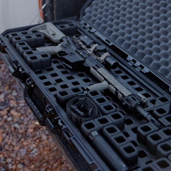 DAKA Grid Case Organizer from HCC Tactical, showing a spacious, weather-resistant storage solution for gear and equipment.