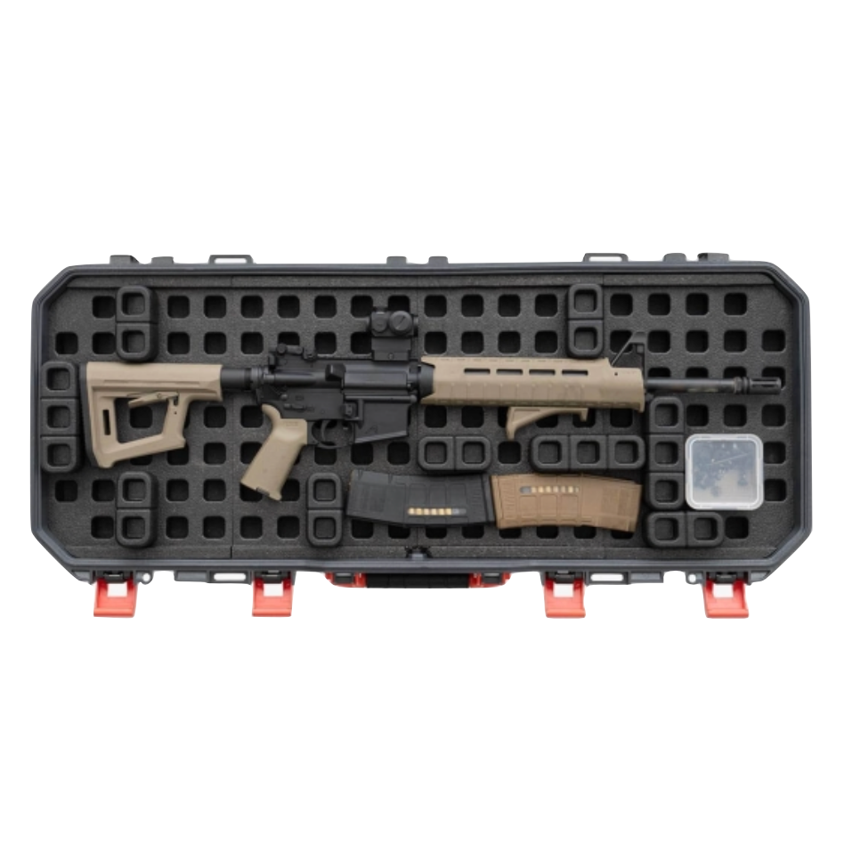 DAKA Grid Case Organizer by HCC Tactical, showing durable storage solutions for gear in a weather-resistant design.
