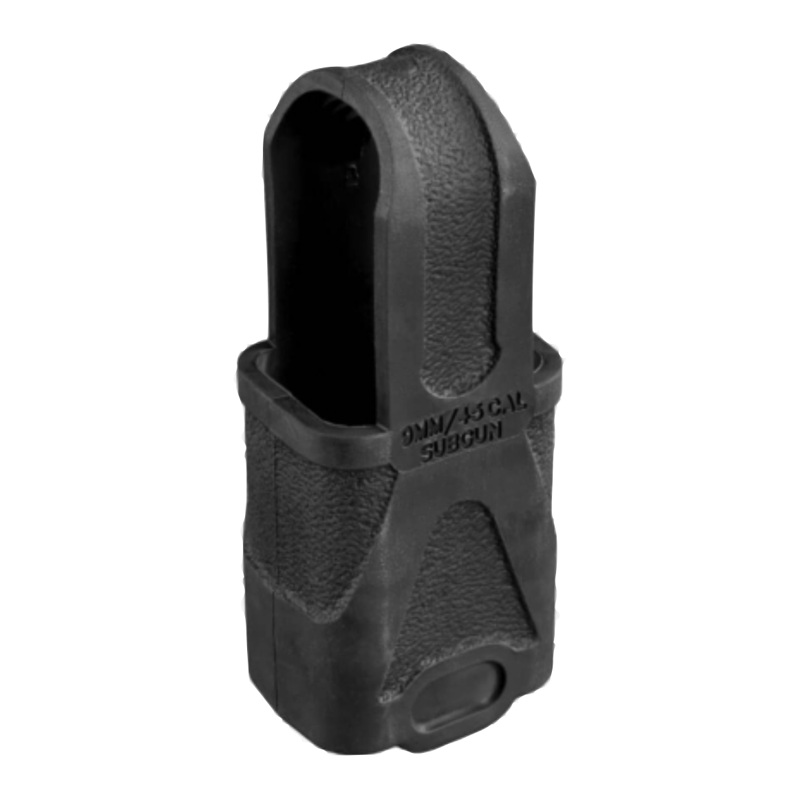 HCC Tactical Original Magpul® 9mm Subgun showcasing sleek design and tactical features in a detailed close-up view.