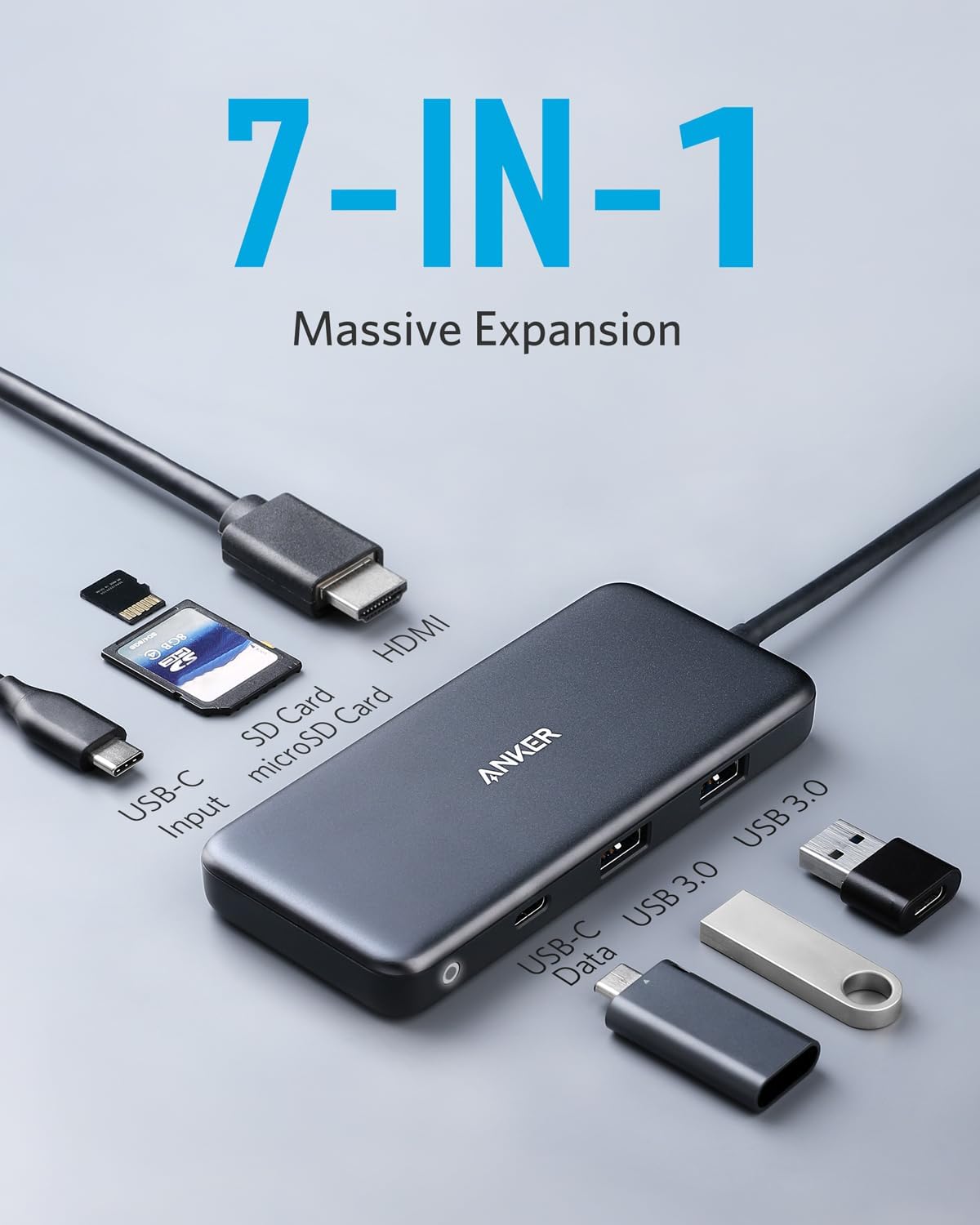 Anker <b>341</b> USB-C Hub (7-in-1) - We The Collective