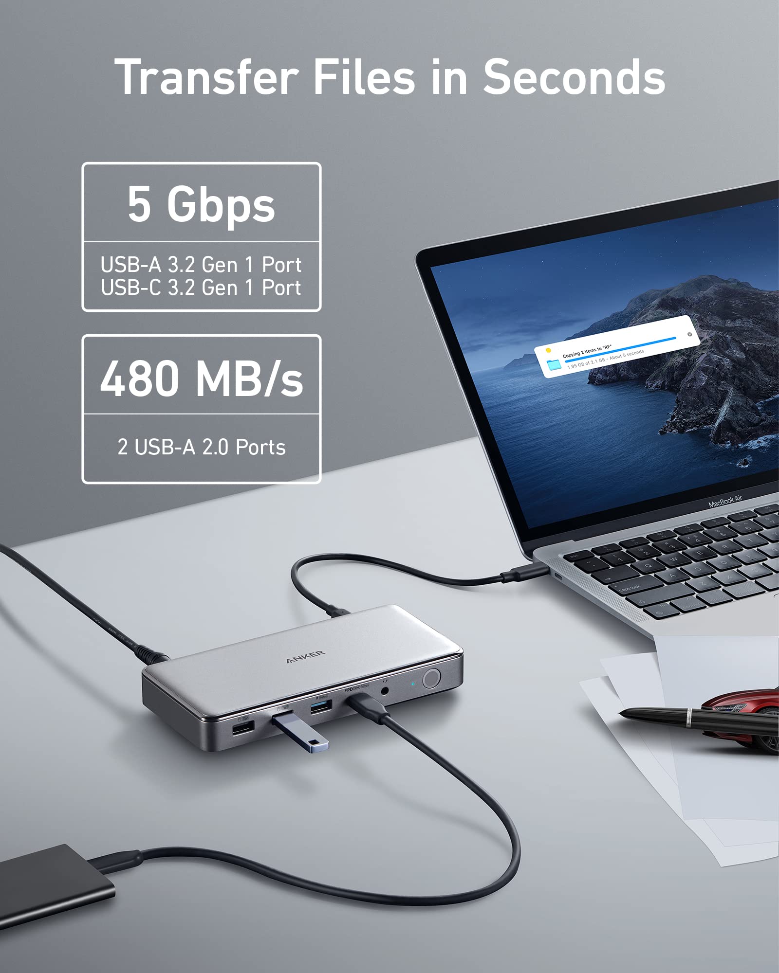 Anker <b>563</b> USB-C Docking Station (10-in-1) - We The Collective