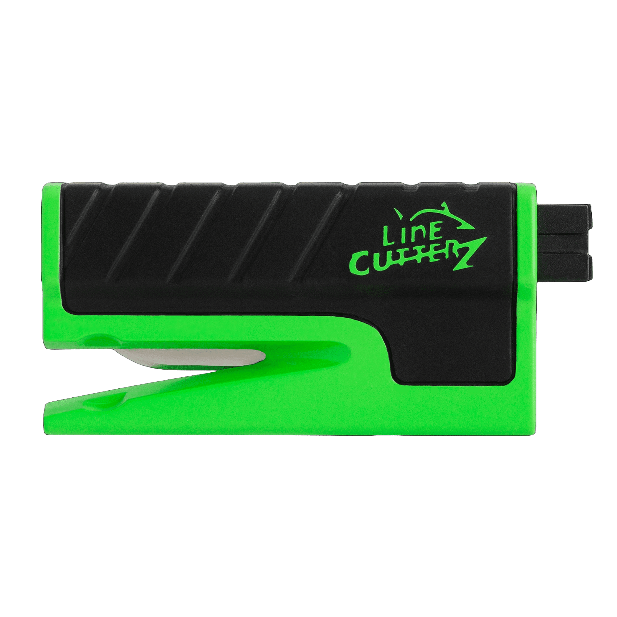 Line Cutterz VET vehicle escape tool with a cutter blade and ergonomic handle for emergency cutting tasks.