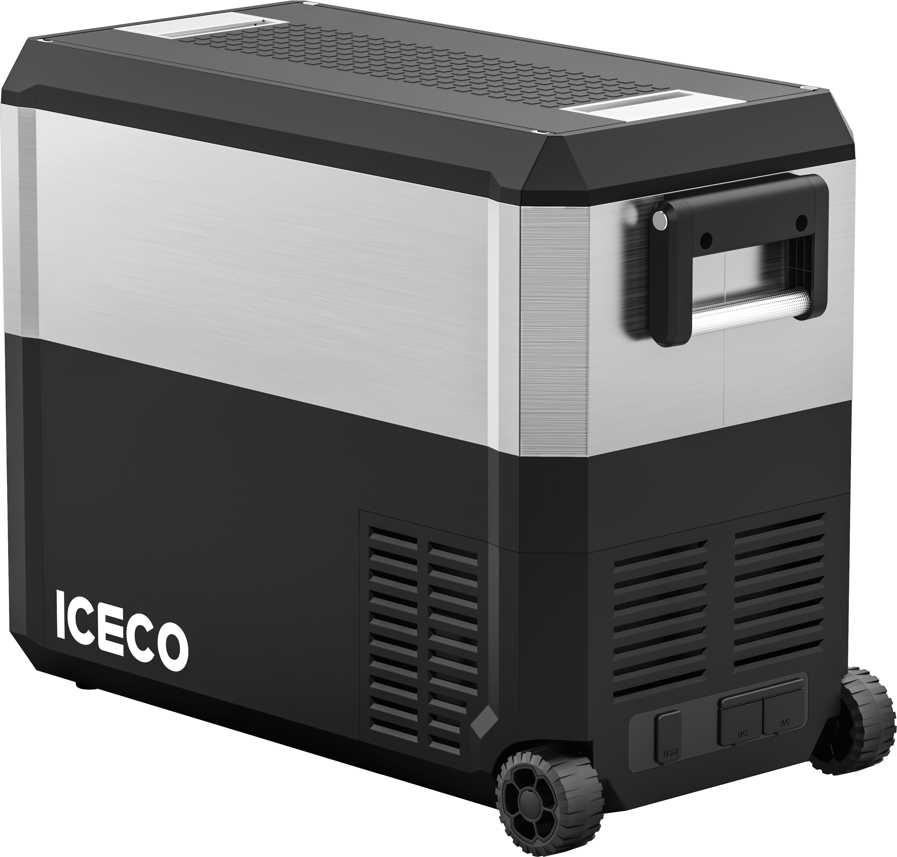 JP50 Pro Dual Zone Wheeled Car Fridge With Cover | ICECO | 50 LT - We The Collective