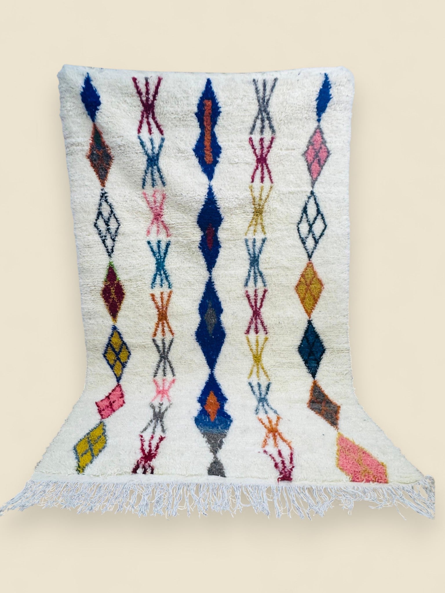 Handwoven Massinissa Berber Carpet – Moroccan Wool Area Rug - We The Collective