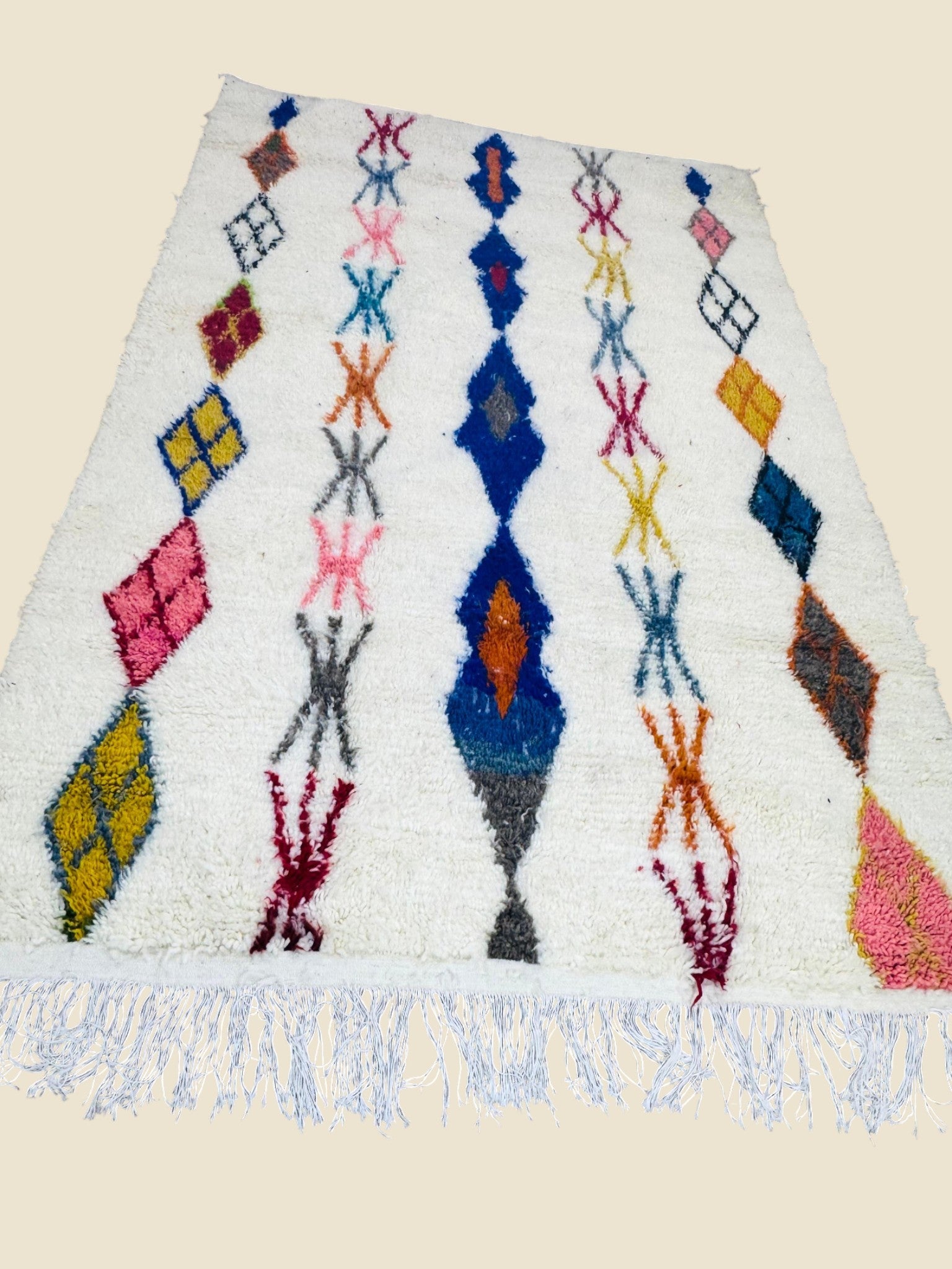 Handwoven Massinissa Berber Carpet – Moroccan Wool Area Rug - We The Collective