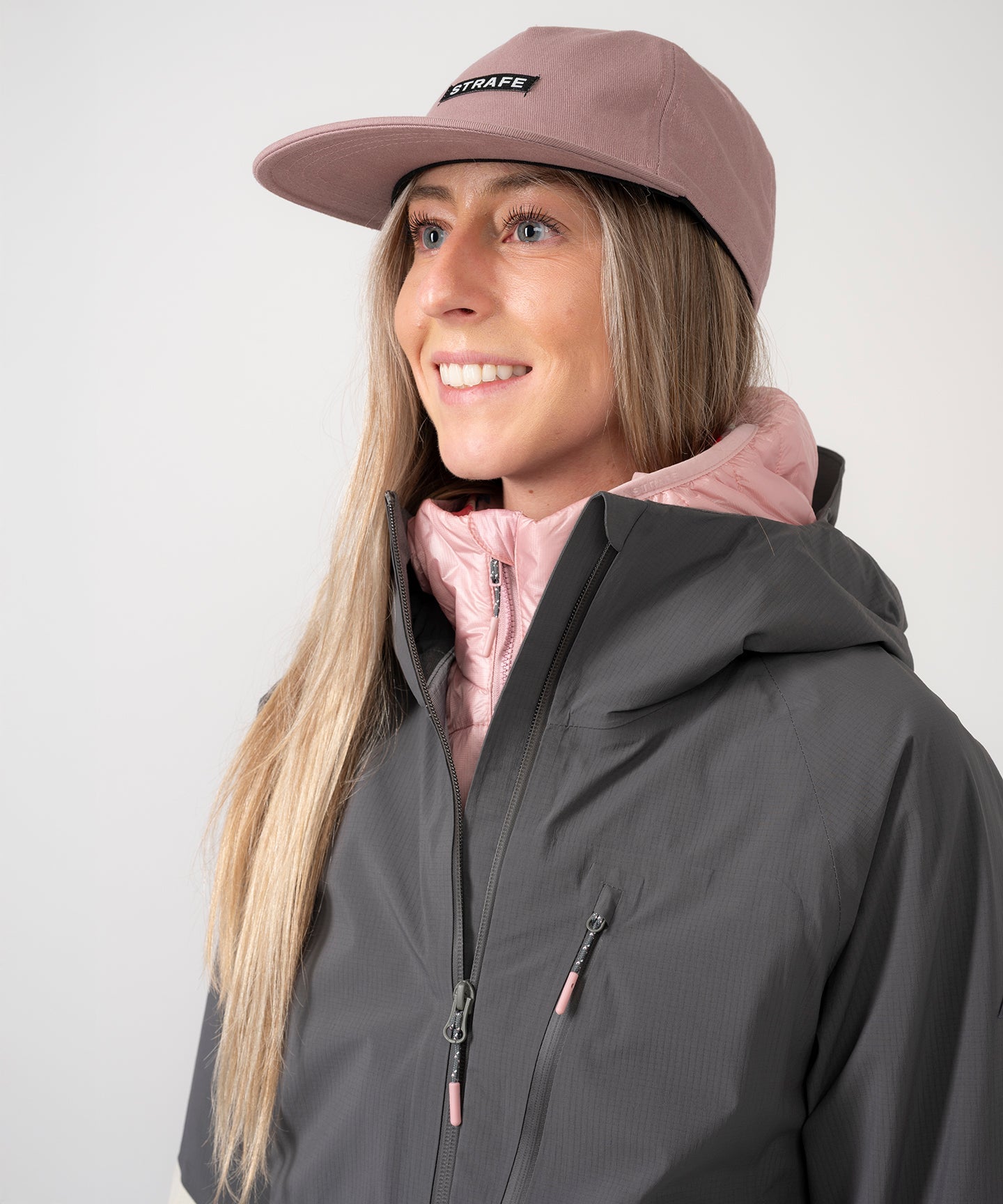Strafe Outerwear Meadow 3L Shell Jacket in a vibrant color, showcasing its waterproof material and modern design.