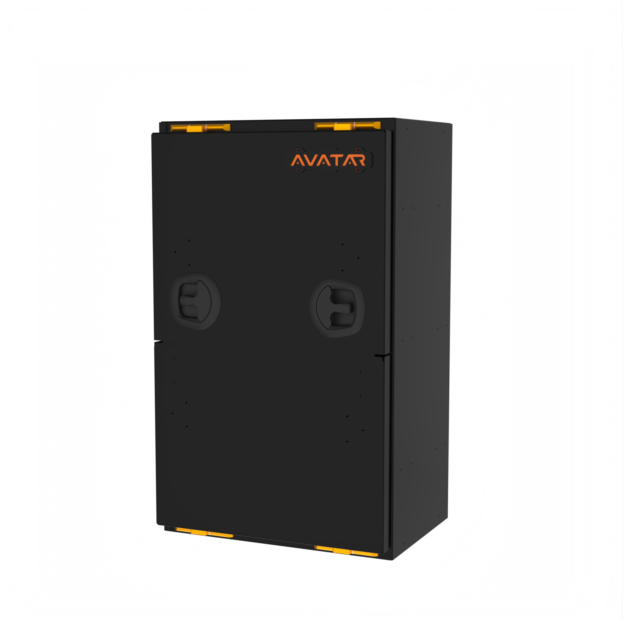 Closed Avatar Offroad Mega Storage Box with secure latch and sturdy design, ideal for organized storage solutions.