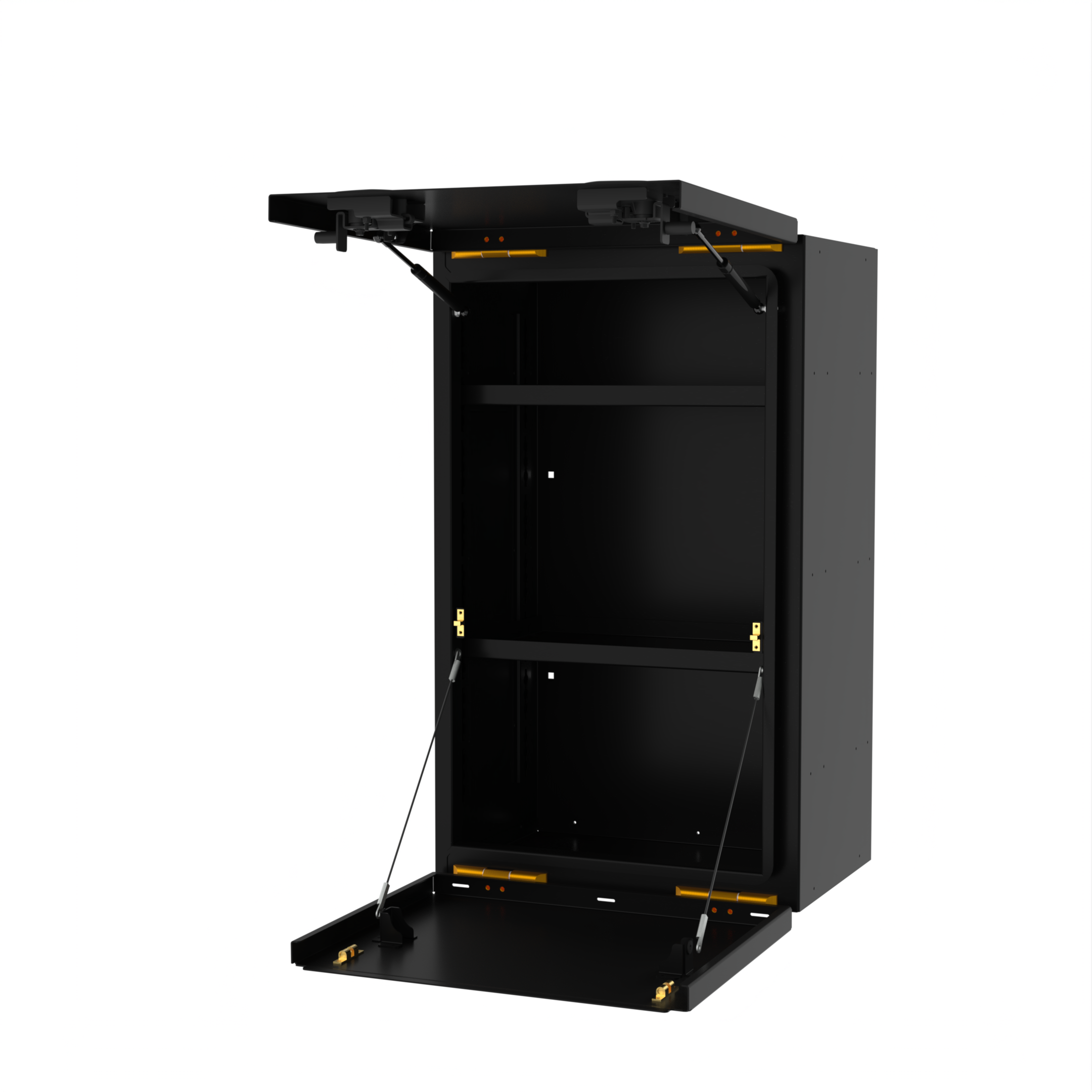 Open Avatar Offroad Mega Storage Box showing ample interior space and durable design for organized storage.