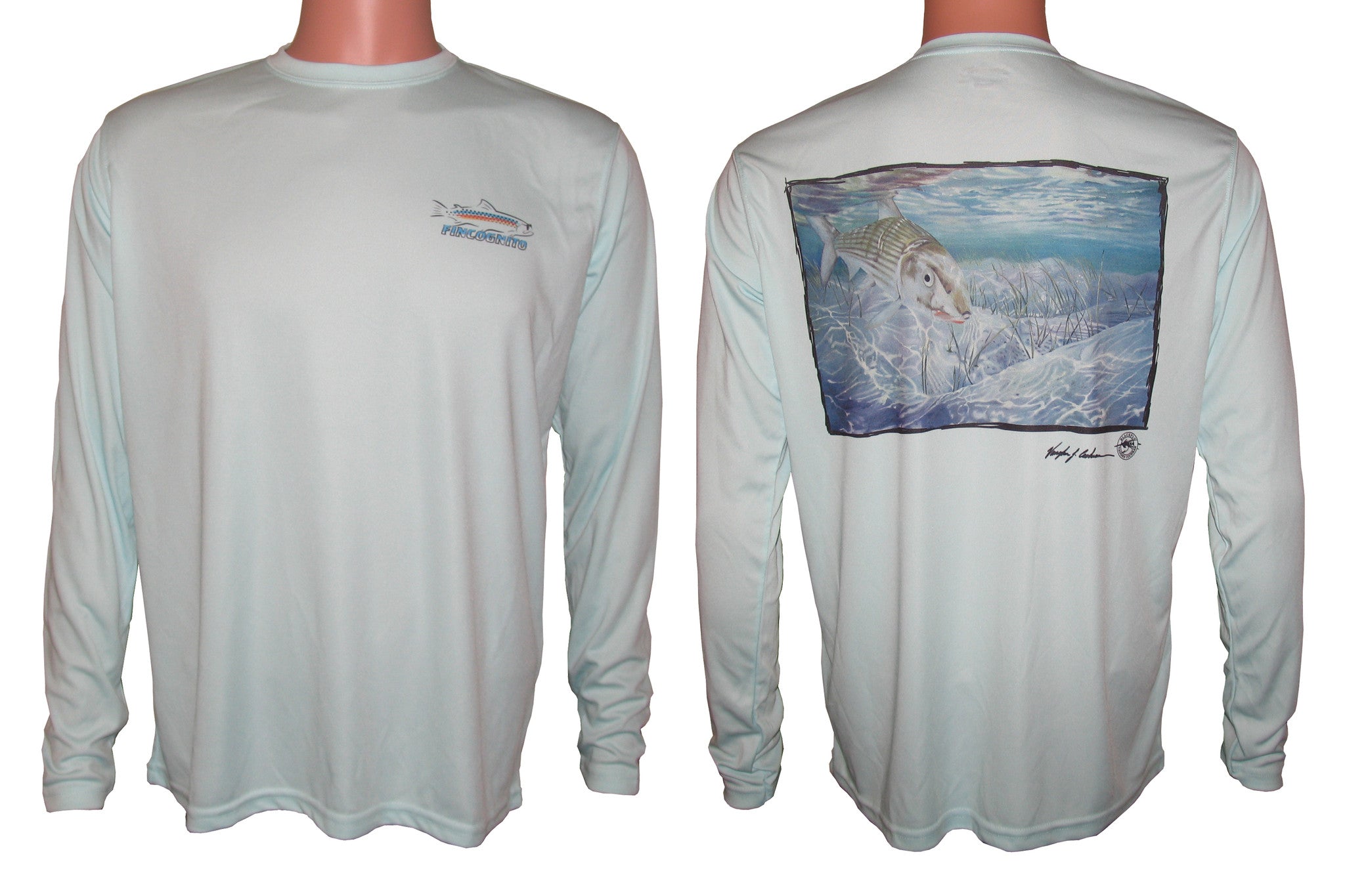 Men's Sun Protective Fishing Shirt Seagrass Green/Bonefish - OVERLANDERS Outfitter