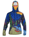 Lightweight mountain graphic hoodie from Sunpro Hoodies by Cognito Brands, Inc., featuring a front mountain design and casual fit.
