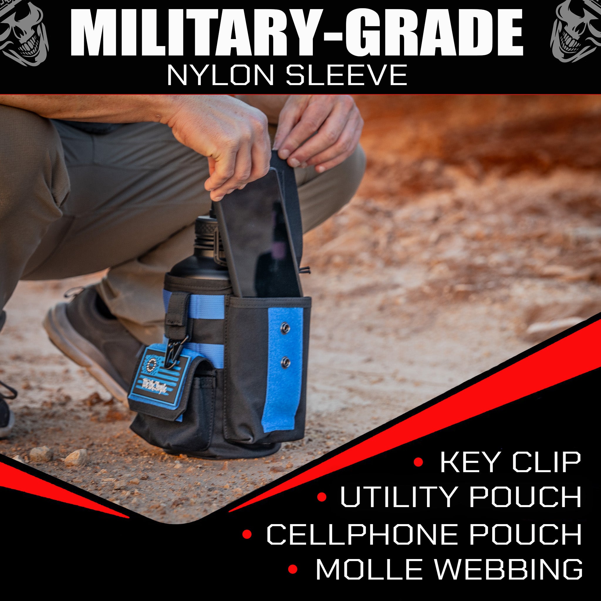 64oz Battle Bottle Water Bottles - We The Collective