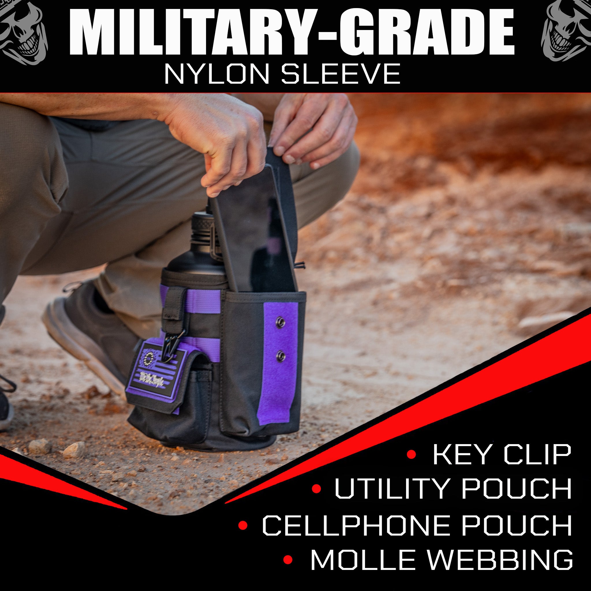 64oz Battle Bottle Water Bottles - We The Collective