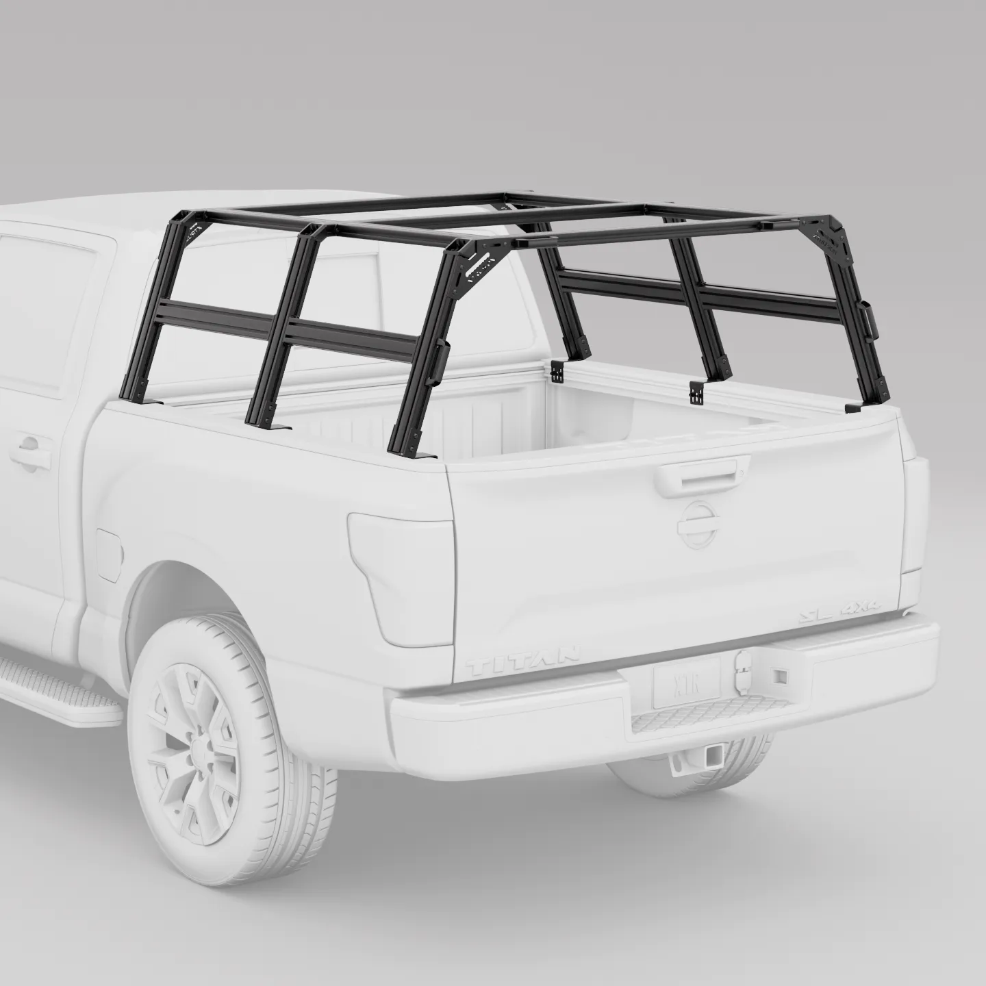 Nissan Titan Truck Bed Rack | XTR3 Popular Builds + MOLLE Packages - OVERLANDERS Outfitter