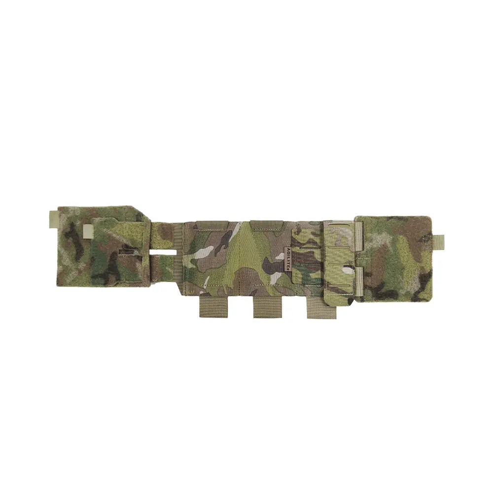 Elastic modular cummerbund from HCC Tactical, designed for tactical gear with adjustable, durable elastic straps and secure fastening.