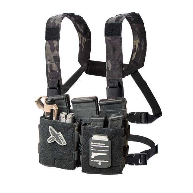 HCC Tactical Modulus Placard featuring modular design and durable materials, ideal for tactical gear organization.