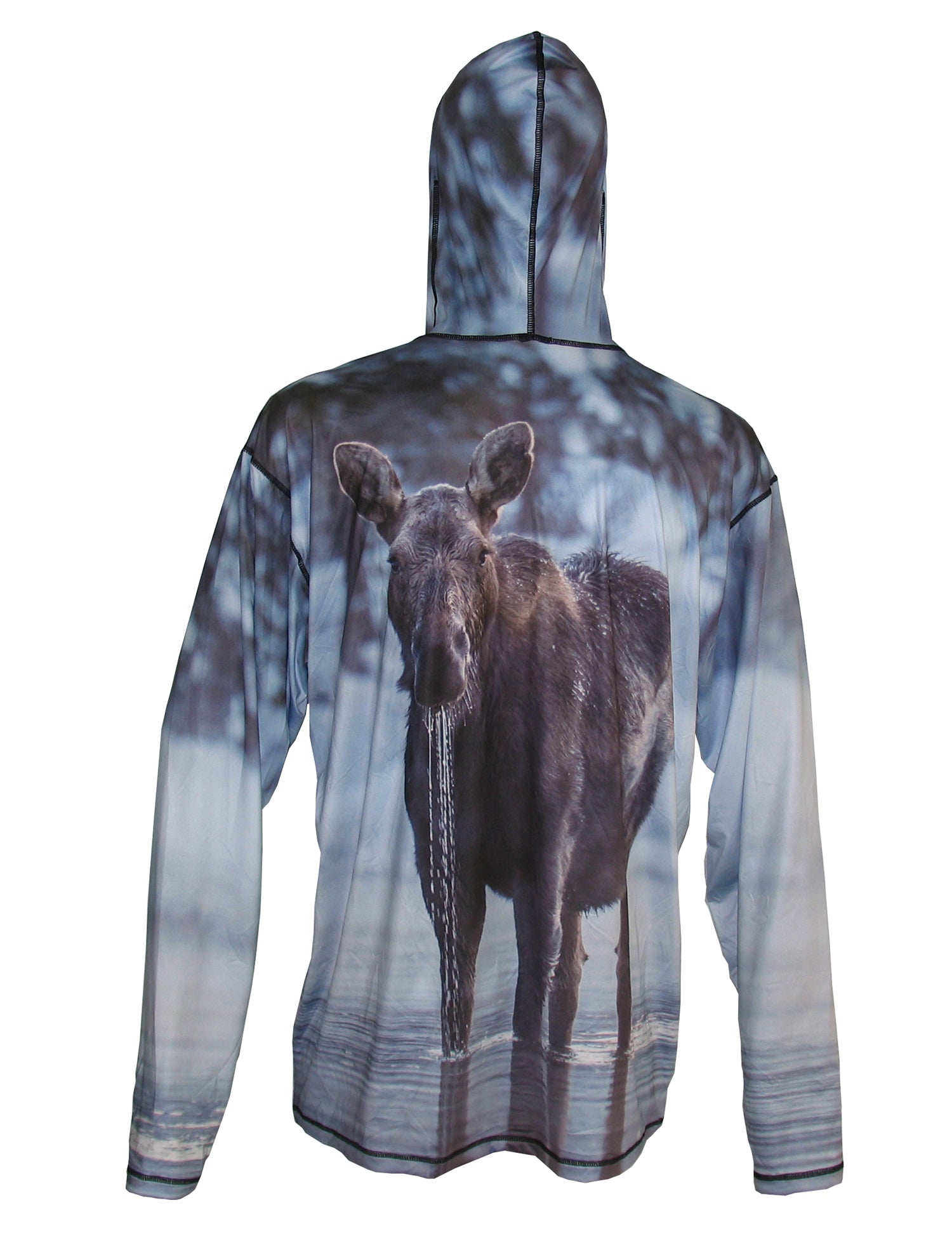 Moose Drool Sun Protective Wildlife Graphic Hoodie - OVERLANDERS Outfitter