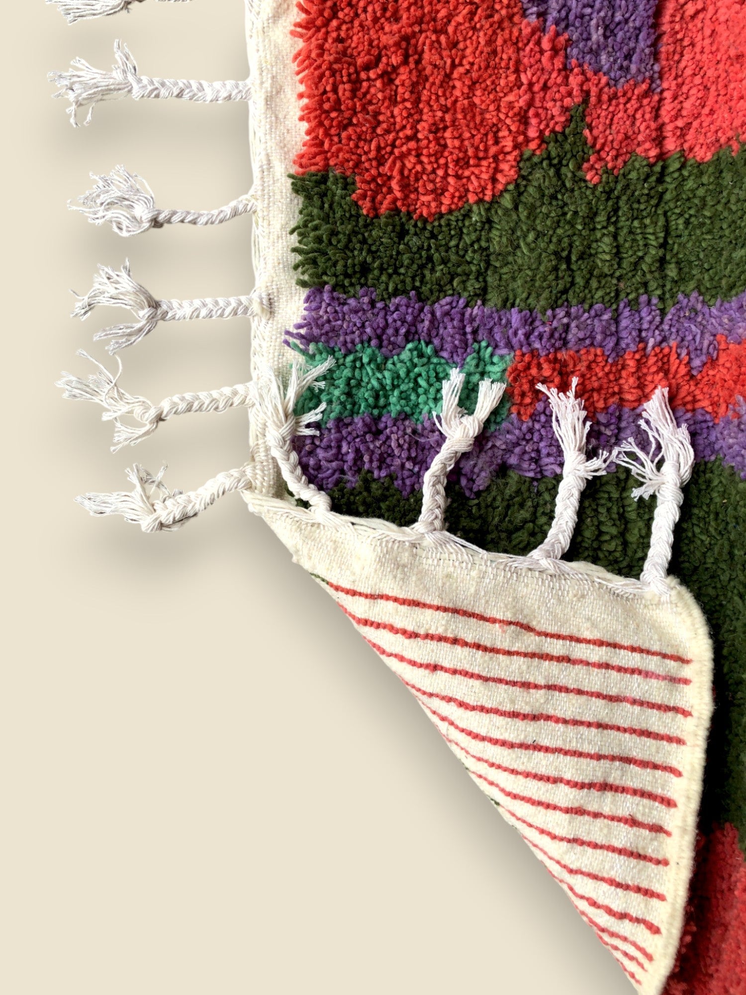Nadia Handwoven Moroccan Rug – Colorful Wool - We The Collective