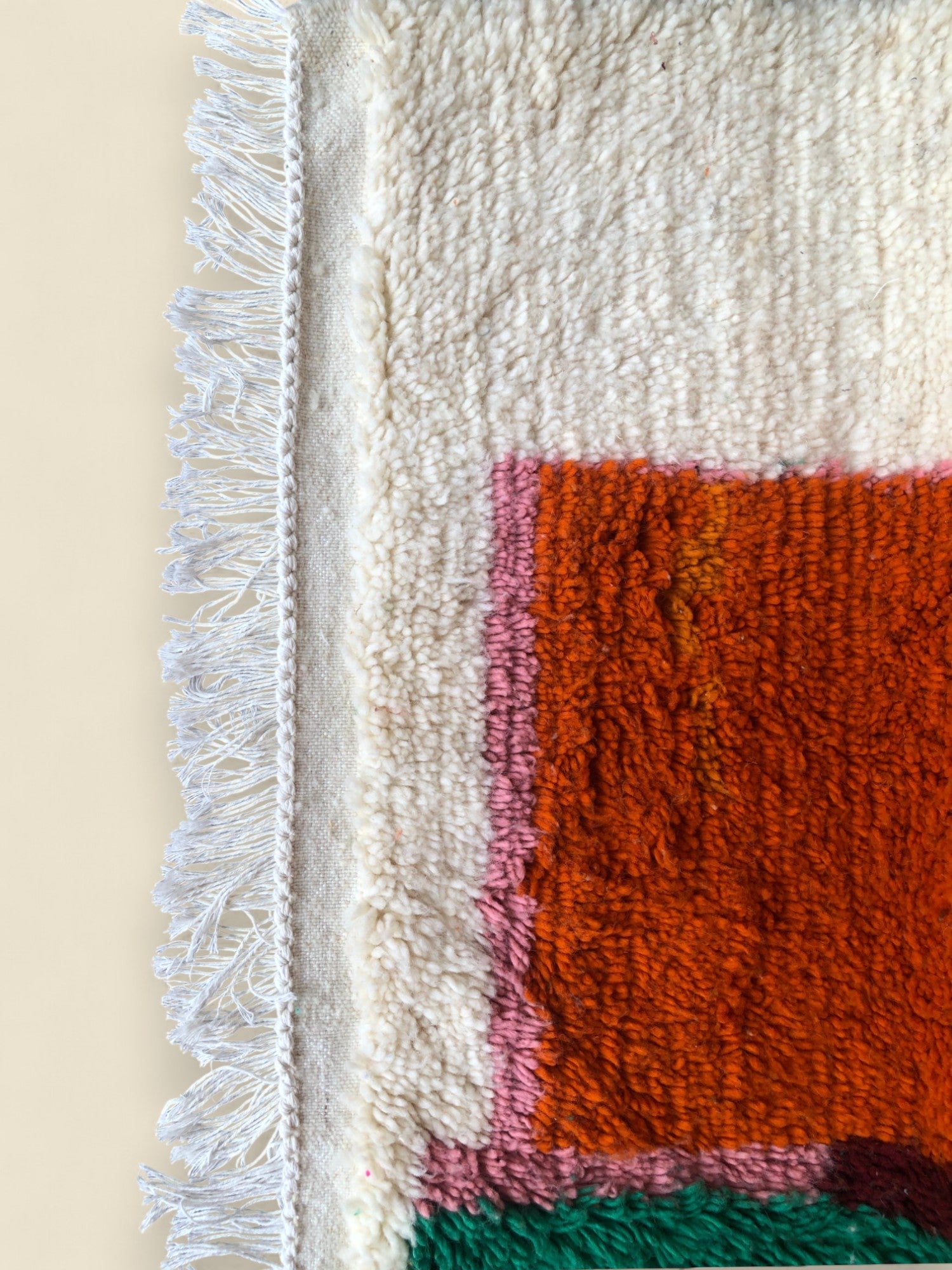Tazghart Moroccan Rug- Handwoven Moroccan Wool Rug - We The Collective