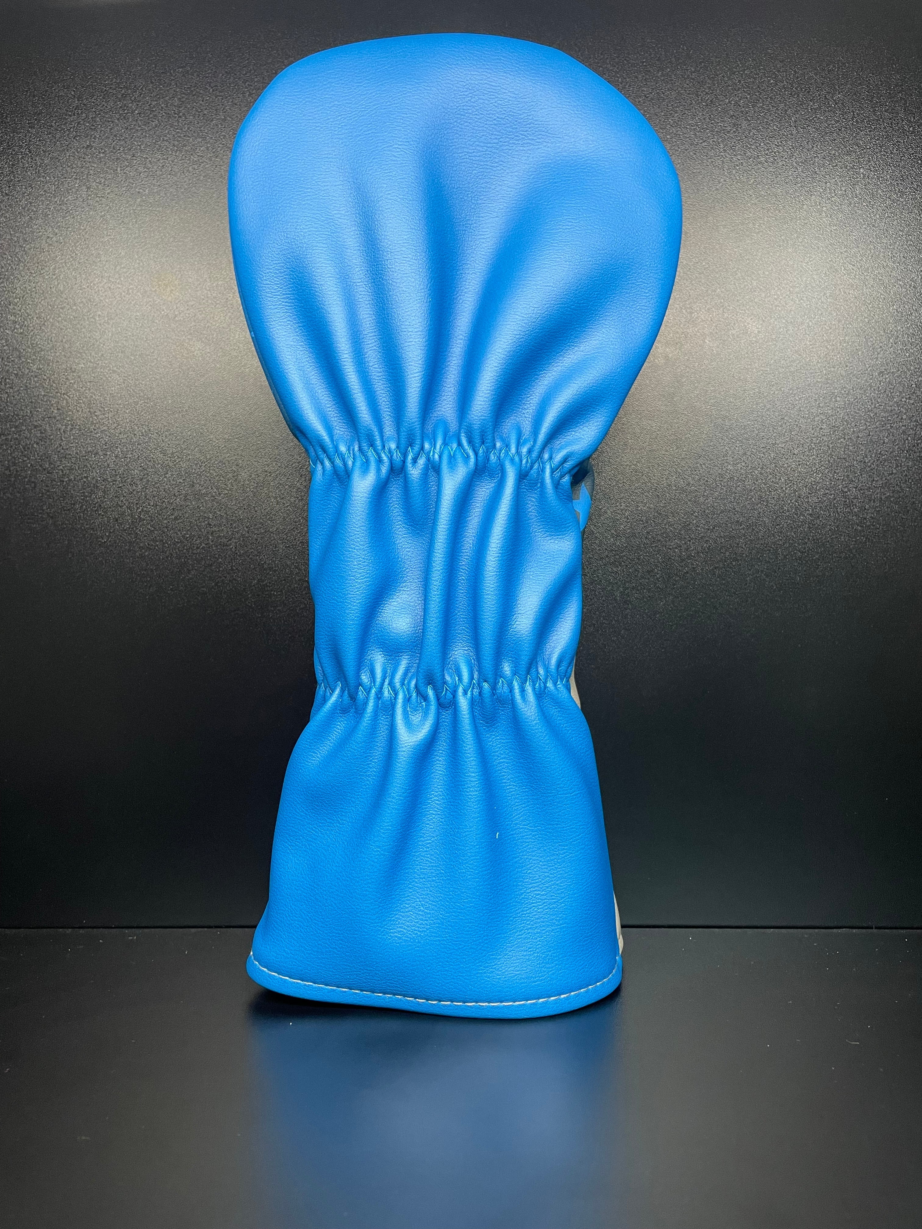 Golf club headcover from ParWestGolf, Mr. President Club Champion design, soft fabric with embroidered logo, fits standard golf clubs.