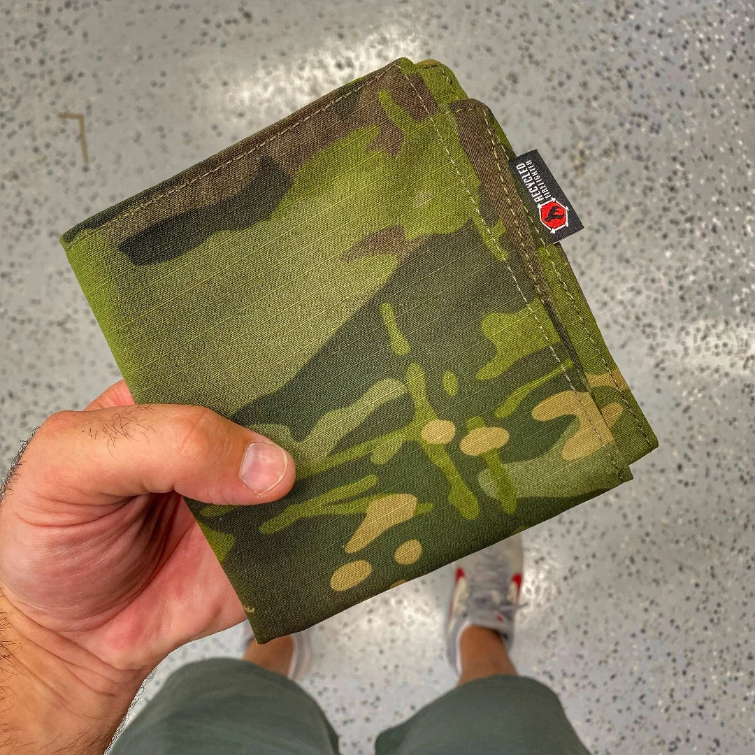 Recycled Firefighter Multicam Hank Limited Edition tactical hat in multicam tropic camouflage with adjustable strap