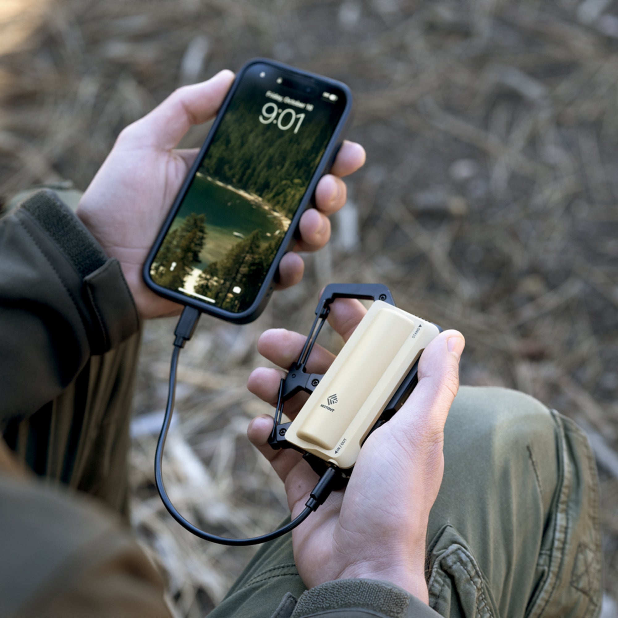 5000mAh Carabiner Battery - OVERLANDERS Outfitter