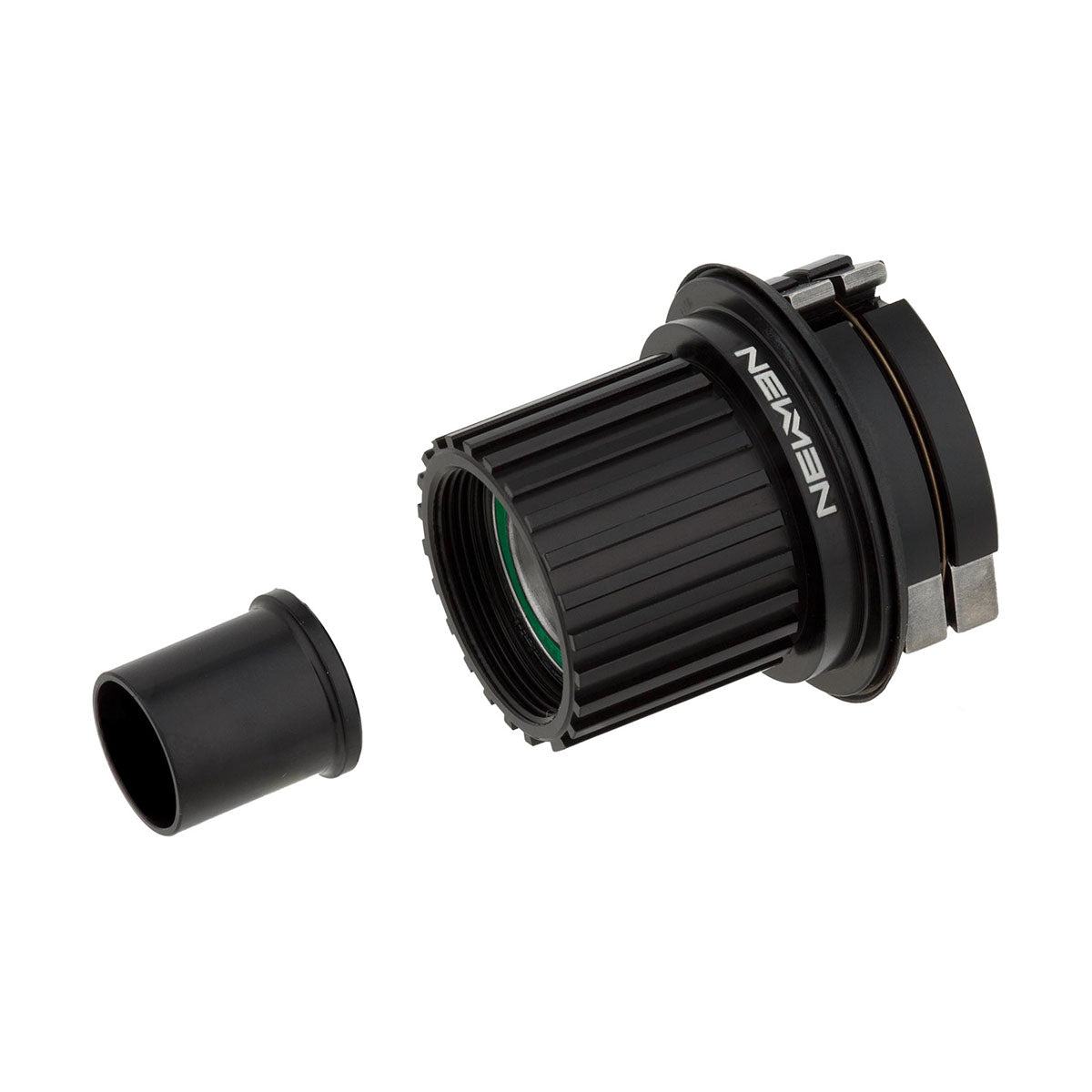 NEWMEN Fade MTB freewheel spare part by ZEITBIKE, showing metal gear teeth and black body for mountain bike drivetrain.