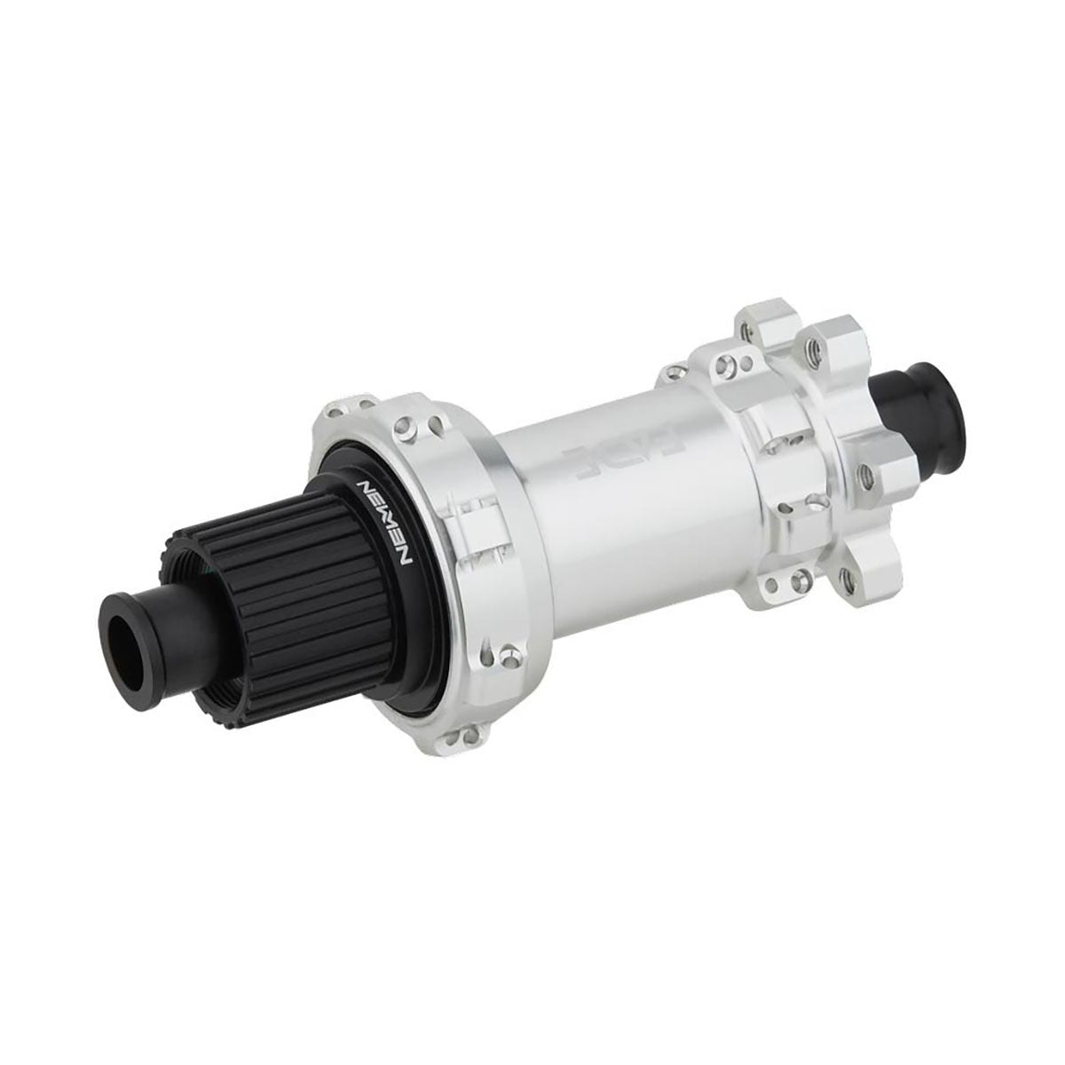 Rear fade MTB hub by NEWMEN, branded ZEITBIKE, featuring a sleek design and durable construction for mountain biking.