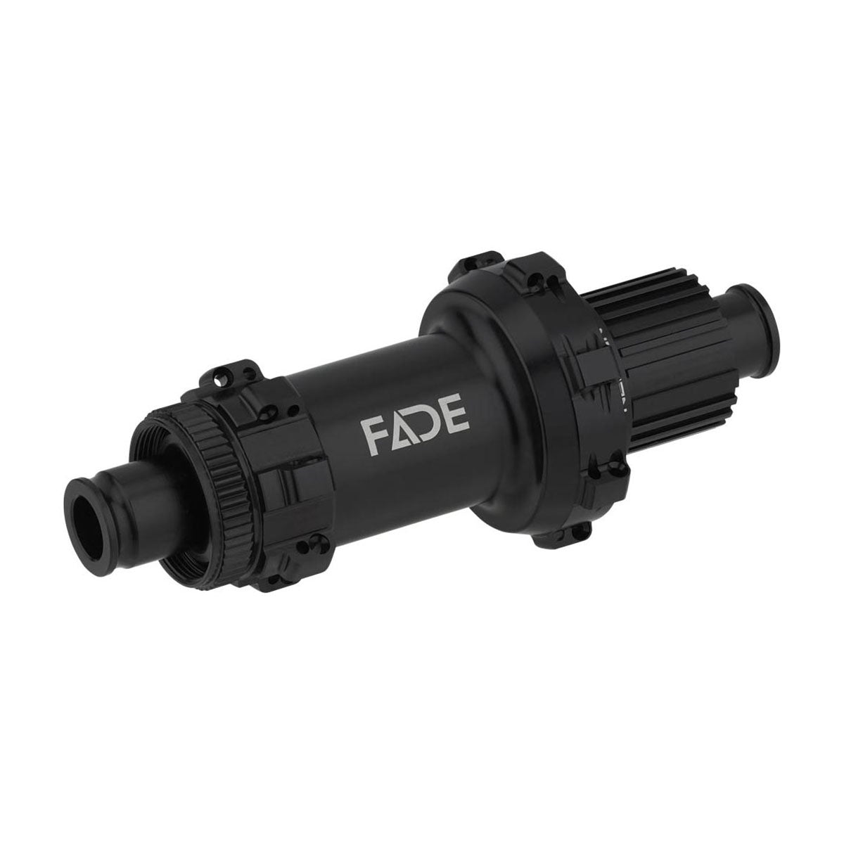 Rear fade MTB hub by ZEITBIKE, featuring durable construction and sleek design, shown with detailed metal components.