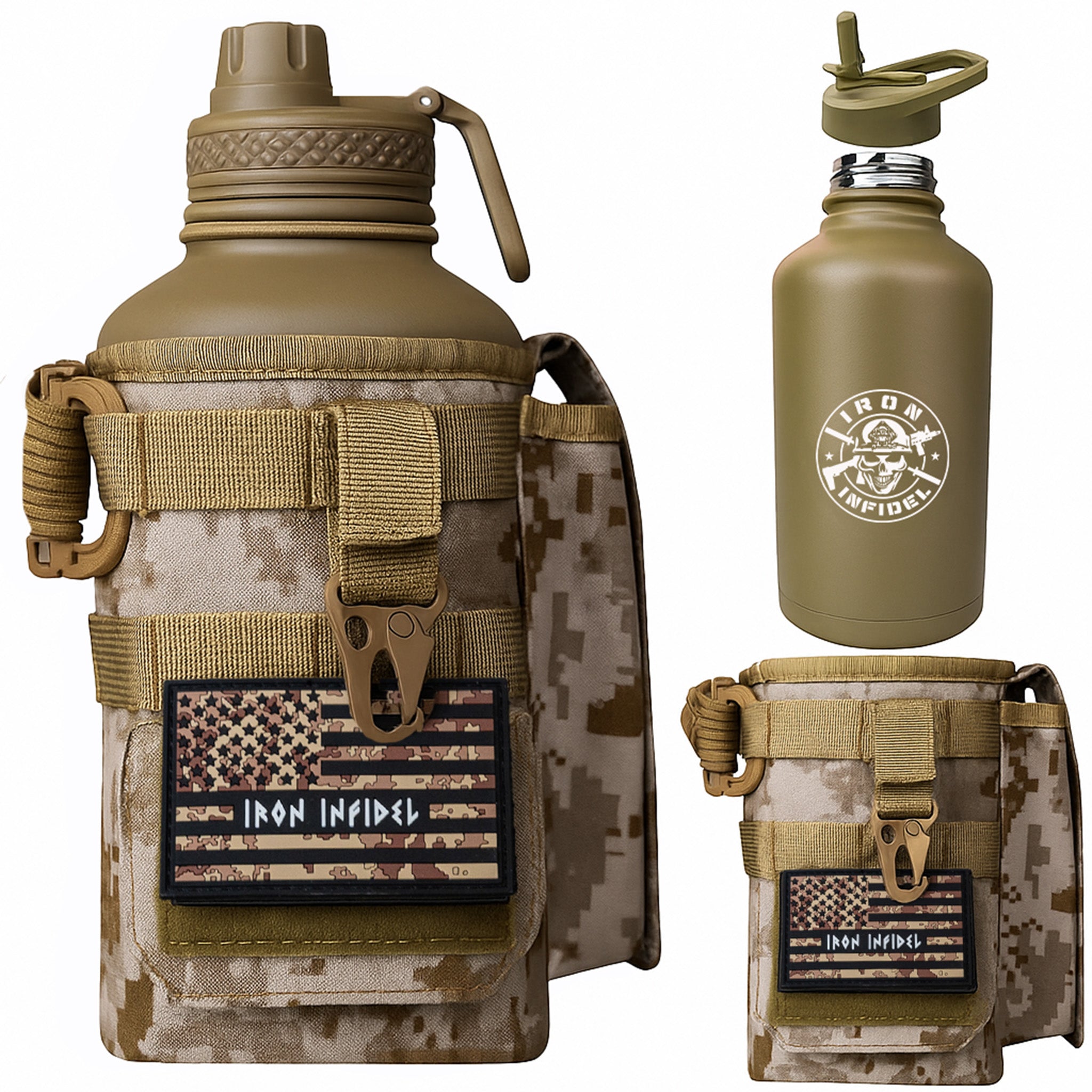 64oz Battle Bottle Water Bottles - We The Collective