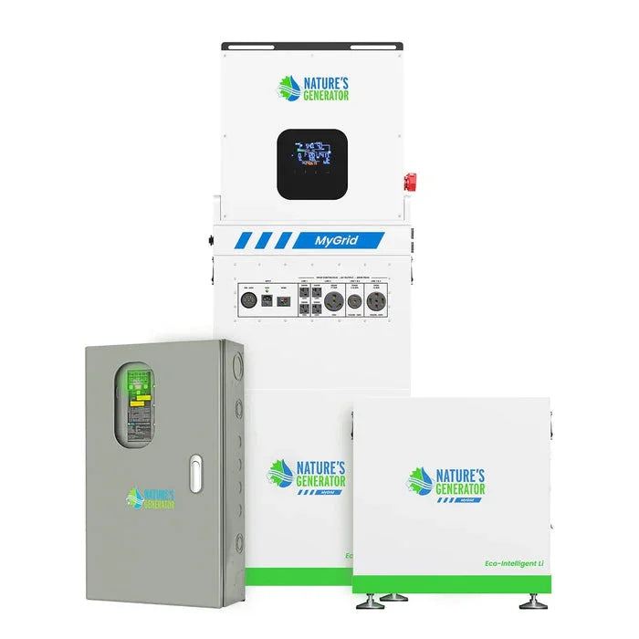Nature's Generator MyGrid 10K with Transfer Switch for House Battery Backup - OVERLANDERS Outfitter