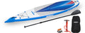 Inflatable Paddleboard from Backcountry Sportsman, NN126 NeedleNose™ Start Up Package, black paddleboard with accessories in the image.