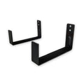 11" x 6" Minimalist Wall Hooks | X-Large | 2-Pack | Holds 50 lbs - OVERLANDERS Outfitter