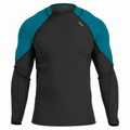 NRS Men’s HydroSkin 0.5 Long-Sleeve Shirt - Grahite/Teal