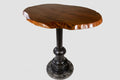 Antique NYC Lightpost Table by Enrico Bartolini, vintage-inspired metal table with a lightpost design, ideal for classic interior decor.