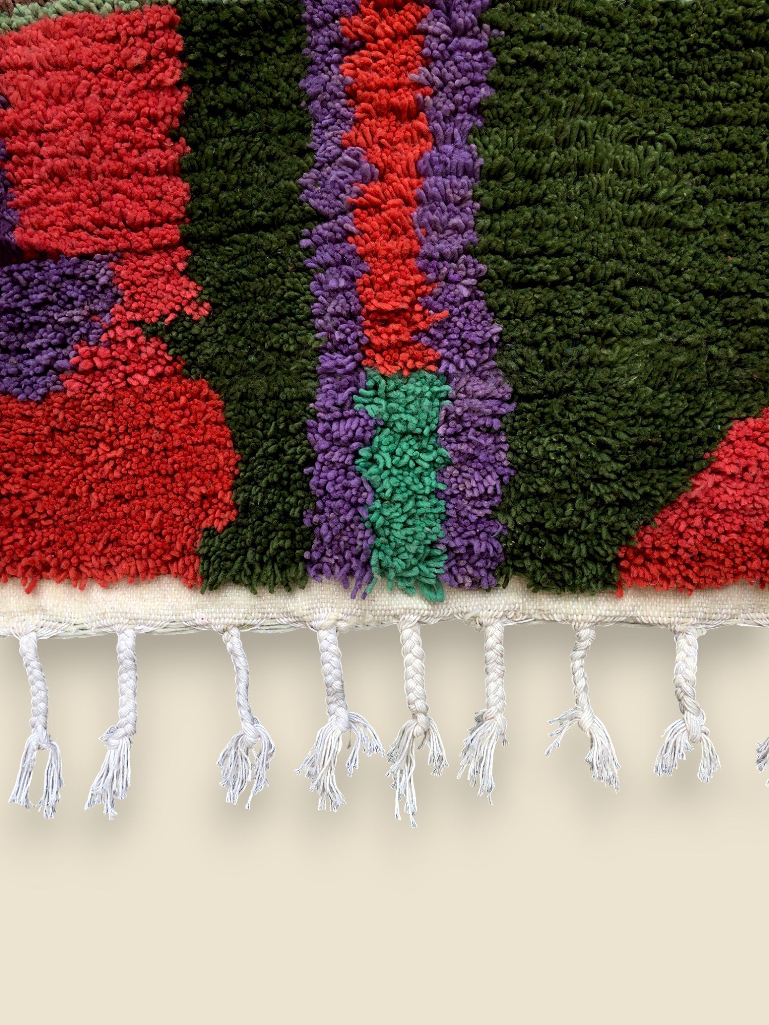 Nadia Handwoven Moroccan Rug – Colorful Wool - We The Collective