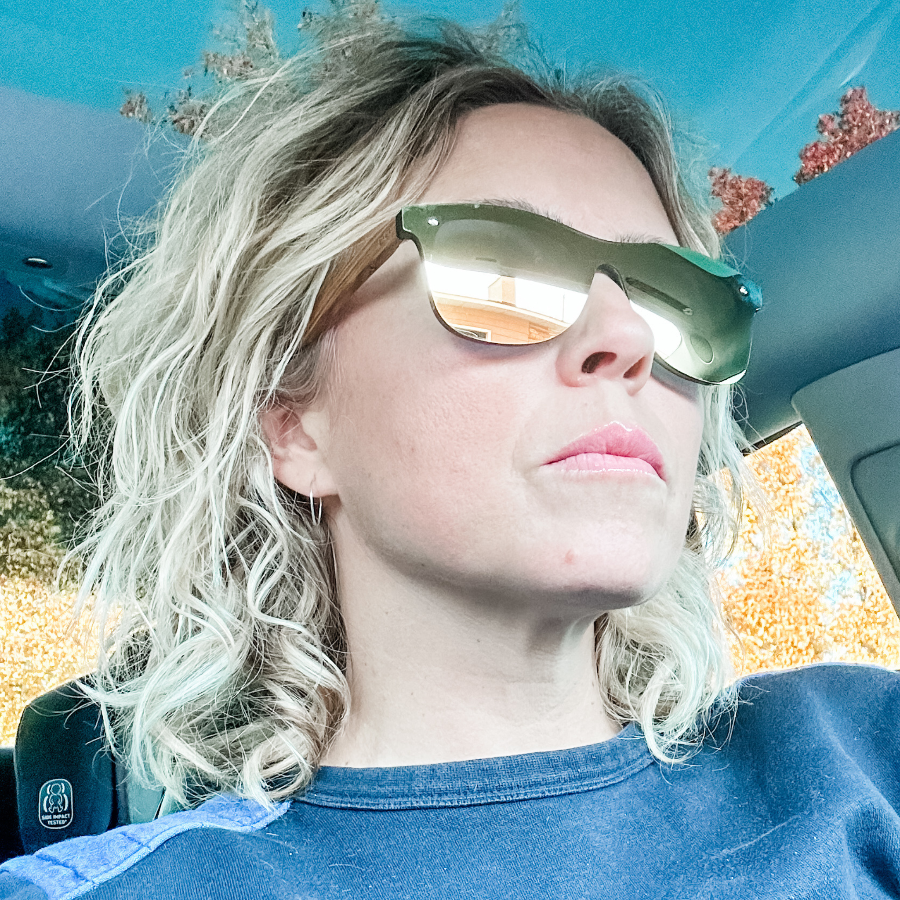 Eastern Outer Natalia sunglasses with zebrawood frames, stylish and lightweight, featuring tinted lenses for sun protection.