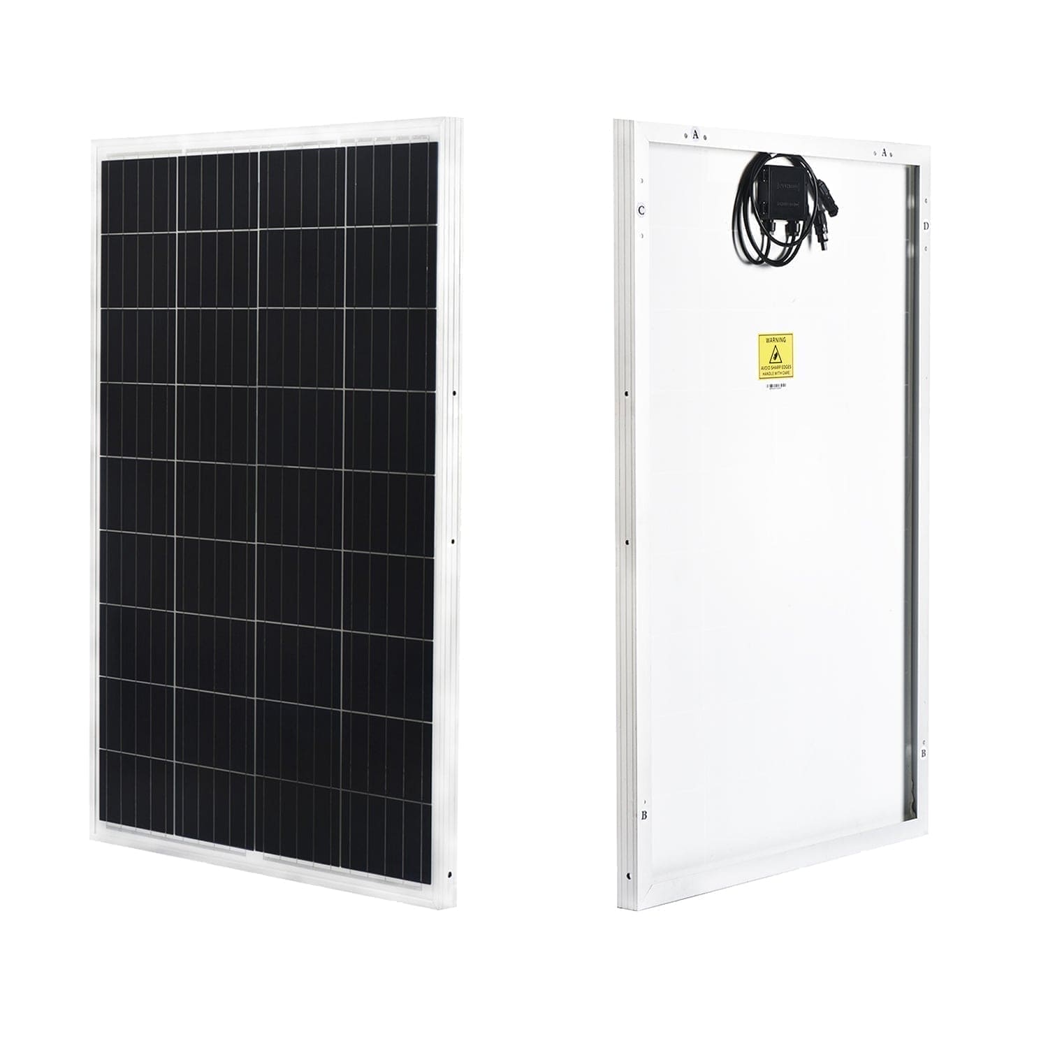 Front and back view of Nature's Generator Elite Gold power system with control panel and ports, for home backup and renewable energy.