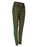 All sport leggings with a brook trout fish print pattern by Cognito Brands, Inc., featuring vibrant aquatic-themed design.