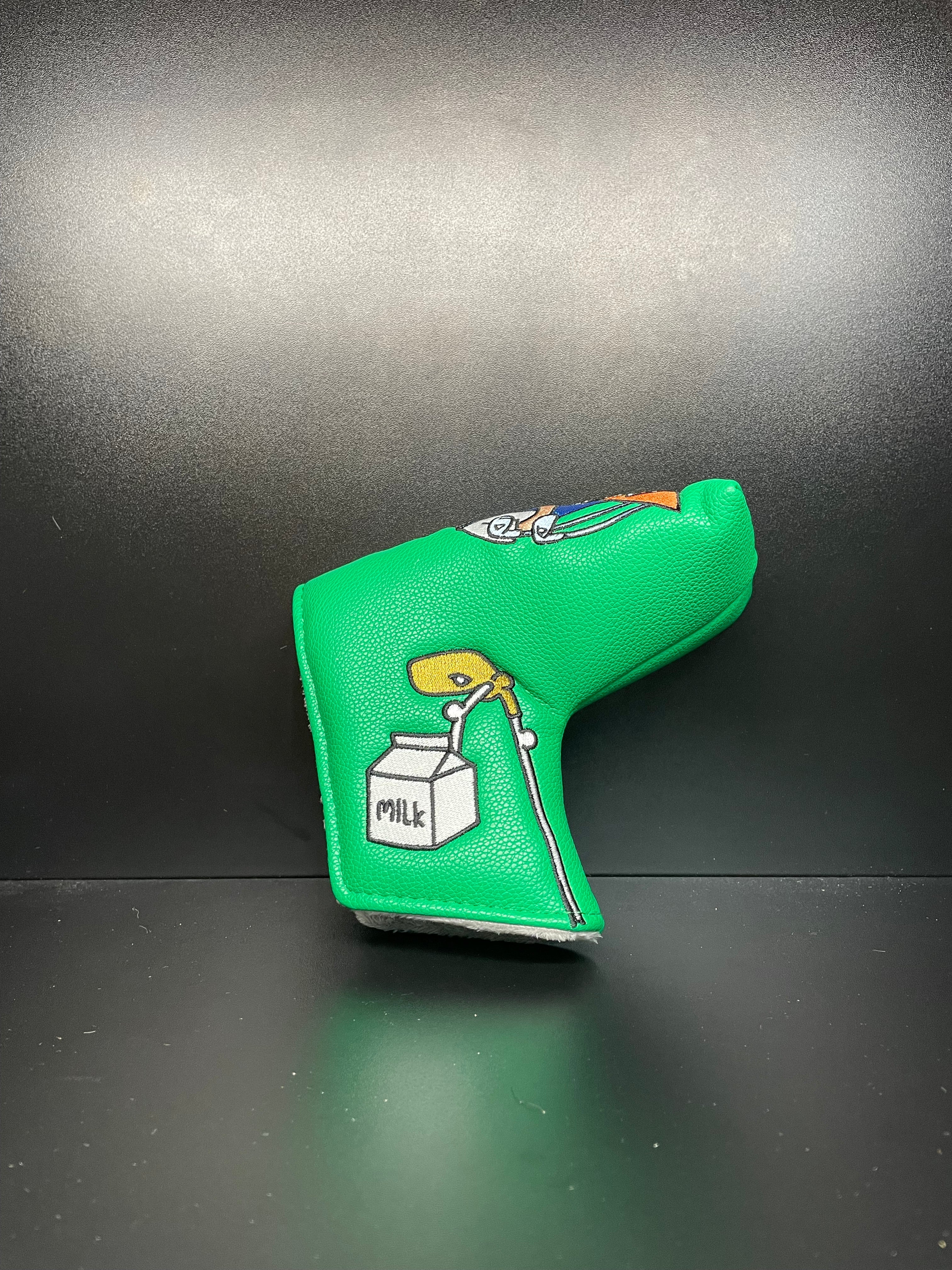 Golf club headcover from ParWestGolf featuring the "No Thanks, I'm the Driver" design, fits standard driver clubs.