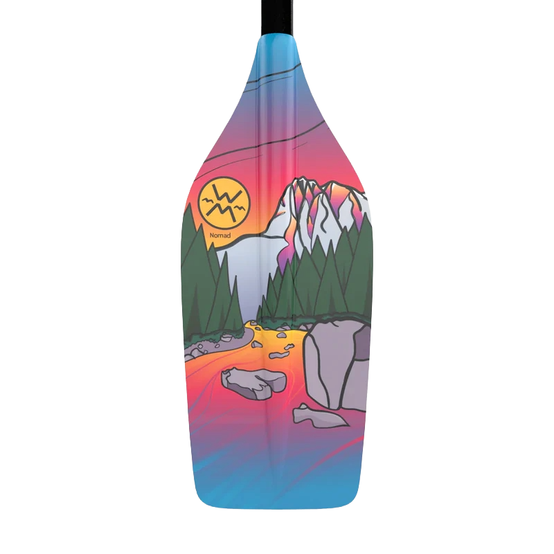 Werner Nomad Rafting Paddle - 1 Piece Straight Shaft - We The Collective