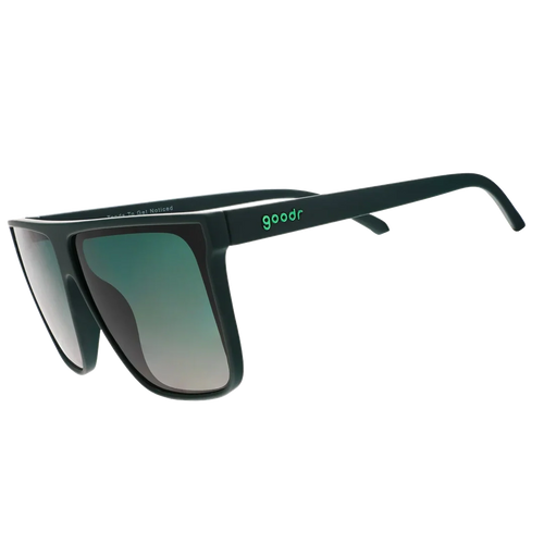 Rare Air Discs "Tends To Get Noticed" Fly G Premium Sunglasses, stylish accessories with sleek black frames and tinted lenses.