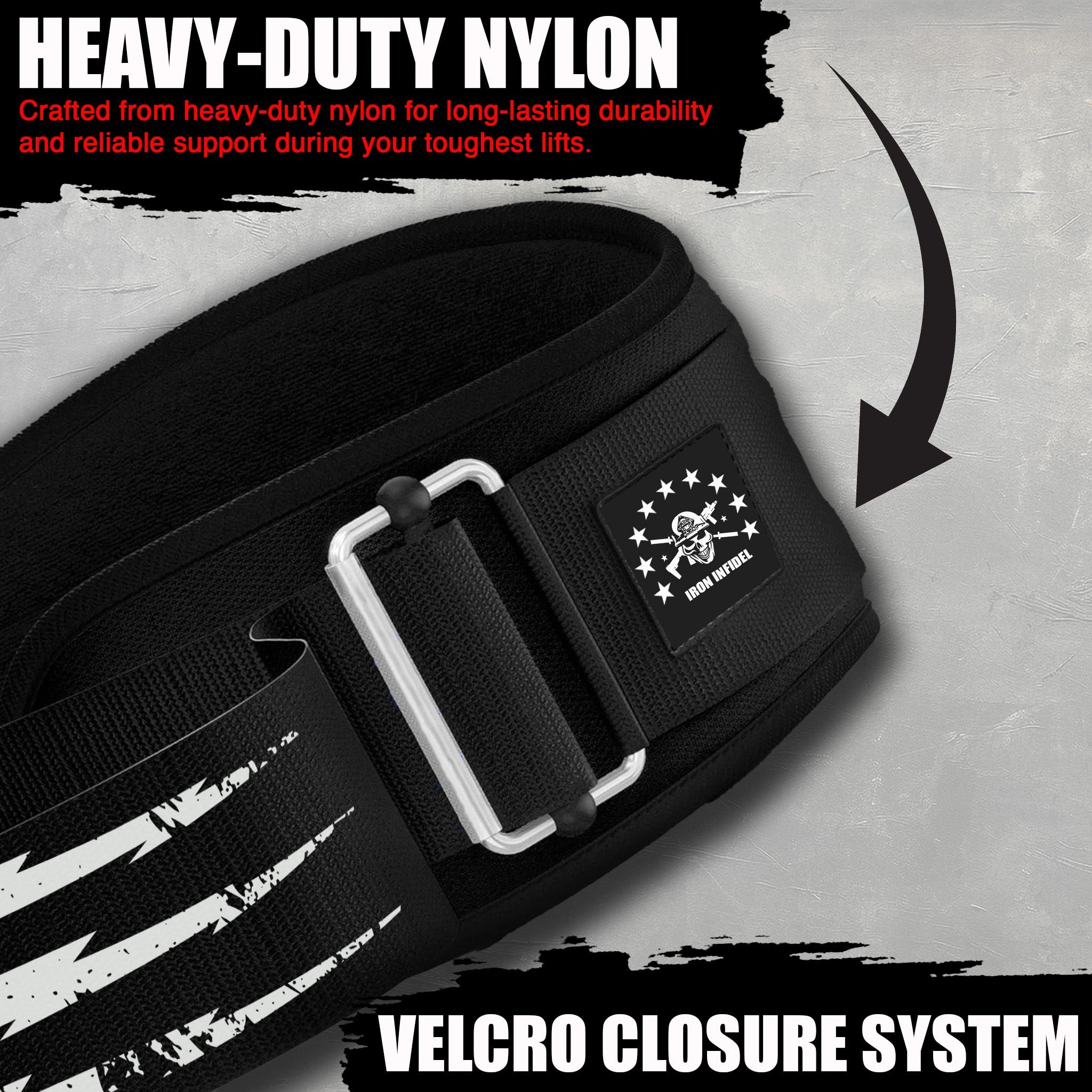 Recon Belt: EVA Lifting Belt with Self-Locking Buckle - We The Collective