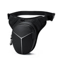 Bean's Moto Booth ALBERS™ ShadowStrike motorcycle leg bag with multiple compartments and adjustable straps for secure riding.
