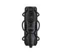 Motorcycle water bottle fire extinguisher holder from Bean's Moto Booth, designed for secure attachment on motorcycle accessories.