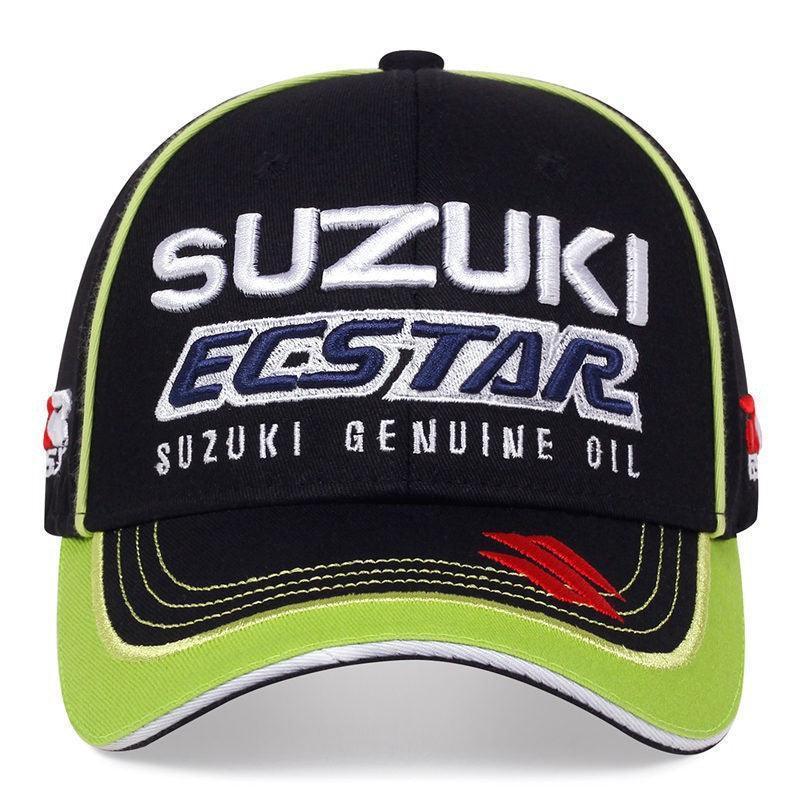 Decorative baseball cap for sport motorcycle enthusiasts by Bean's Moto Booth, featuring a stylish design and embroidered logo.