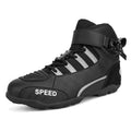 Bean's Moto Booth 4 Seasons™ PowerStride motorcycle riding shoes with durable leather and reinforced soles for safety and comfort.