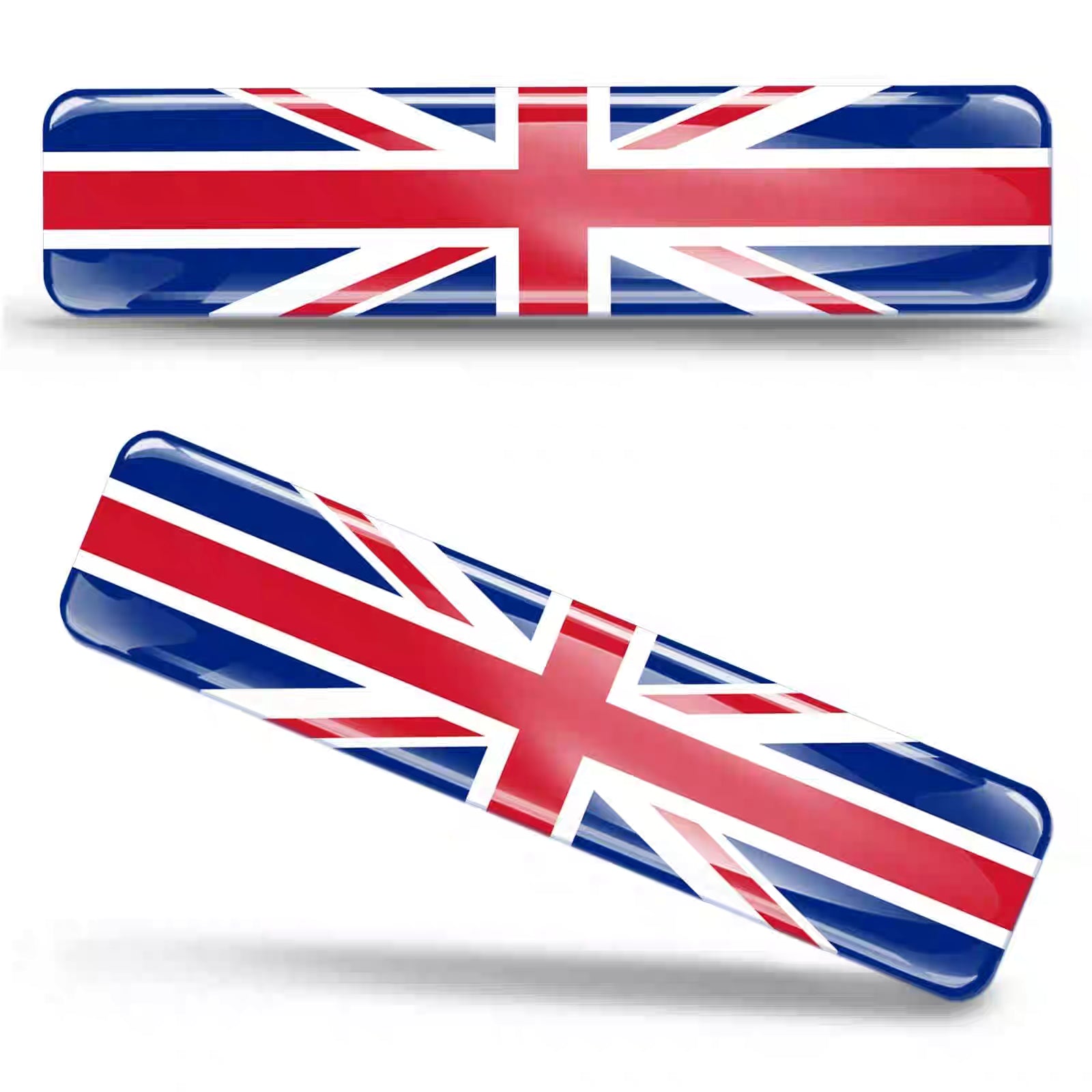 Bean's Moto Booth 3D National Flag motorcycle helmet decal stickers for decoration on helmets or gear.