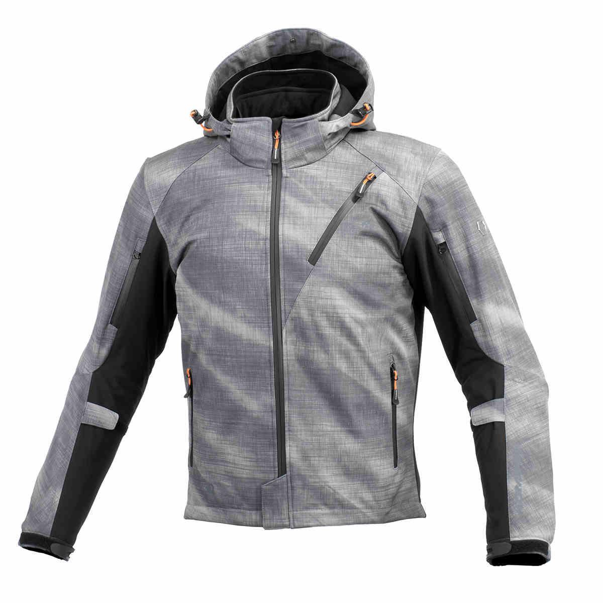Bean's Moto Booth KOMINE Japanese motorcycle insulated riding racing jacket for autumn and winter, featuring durable textile construction.