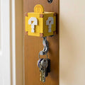 Super Mario motion key hook decor by Bean's Moto Booth featuring a colorful Mario character in a dynamic pose.